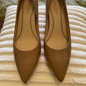 Cole Haan Tan Leather Heels, 7.5